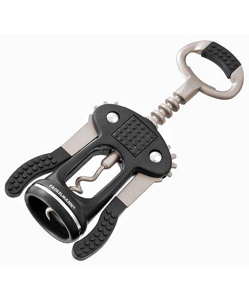 Штопор рычажный 17 см. прорезин. мощный нерж. FM /1/6/ фото 1