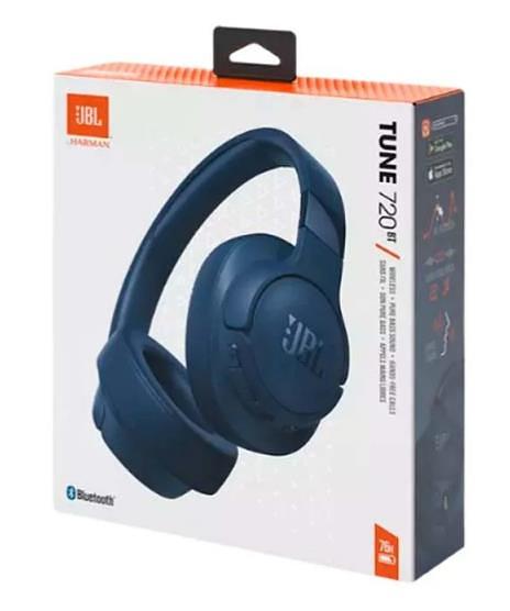 Нaушники WIRELESS TUNE 720BT BLUE JBLT720BTBLU JBL фото 6