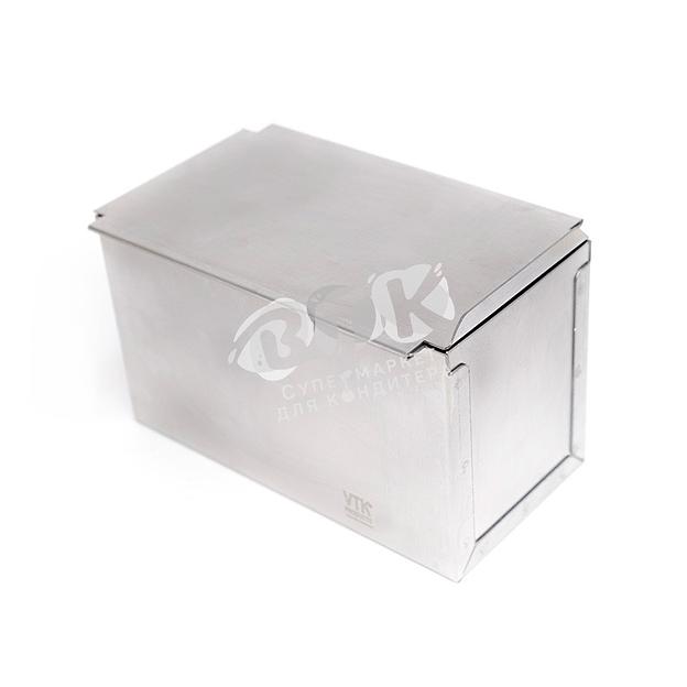 Форма для тостового хлеба с крышкой 260х130х130 мм нержавеющая сталь фото 2