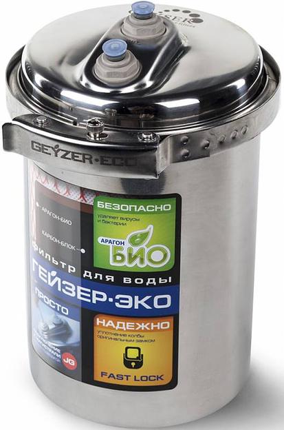 Водоочиститель Гейзер Эко серебристый фото 1