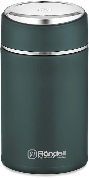 Термос для еды Rondell Aventura RDS-1660 0.7л. морская волна с чехлом картонная коробка фото 1