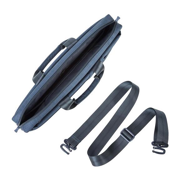 Сумка для ноутбука 15.6" Riva 8335 синий полиэстер (8335 BLUE) фото 3