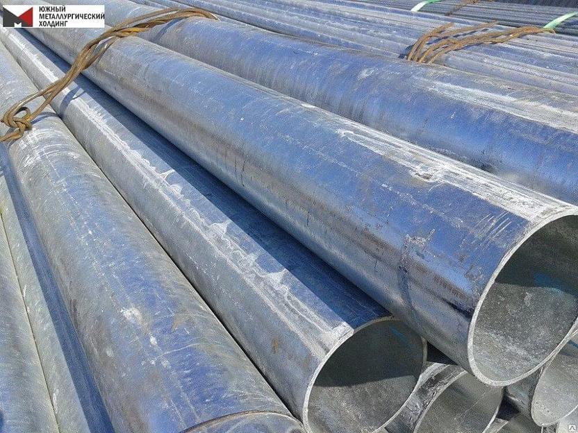 Труба электросварная ЭСВ оцинкованная, д 159 мм, ГОСТ 10705-80 фото 1