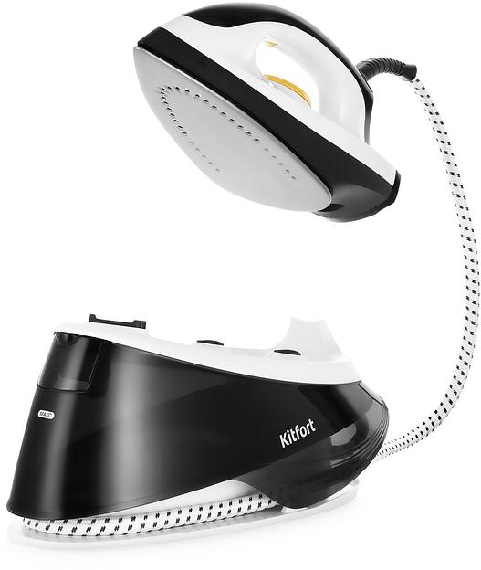 Парогенератор Kitfort КТ-9142 2200Вт черный/белый фото 6