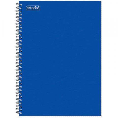 Тетрадь общая на спирали А4, 96 л., клетка, пластиковая обложка, Attache фото 1