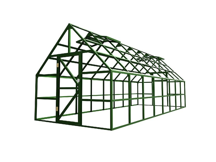 Теплица английская «Челси» 8м фото 1