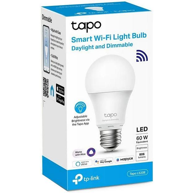 Умная Wi-Fi лампа TP-Link Tapo L520E фото 2