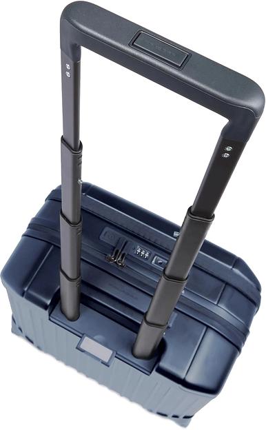 Чемодан Piquadro PQ LIGHT BV6552PQL/BLUO 40x41x23см поликарбонат синий матов. фото 4