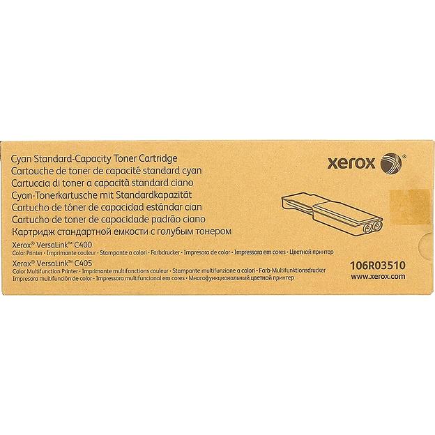 Голубой тонер-картридж станд. емк. Xerox 106R03510 фото 2