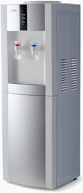 Кулер AEL LD-AEL-47 напольный электронный белый/серебристый фото 1