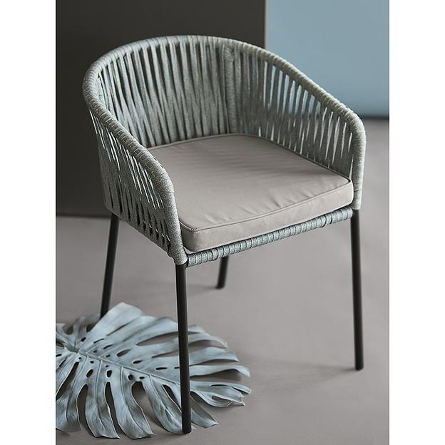 Стул Reed, черный/серо-голубой фото 7