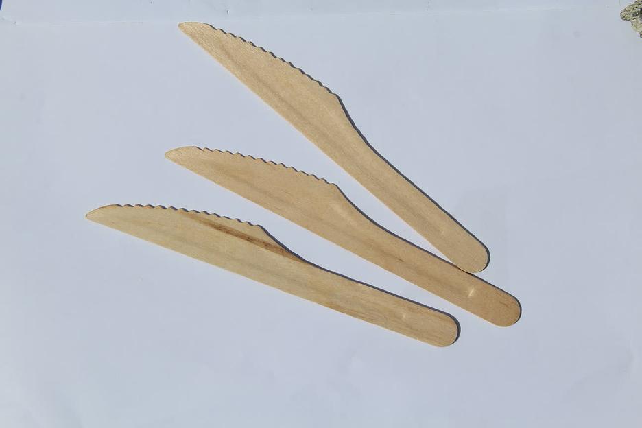 Набор одноразовых ножей 165 мм, 10 шт фото 2