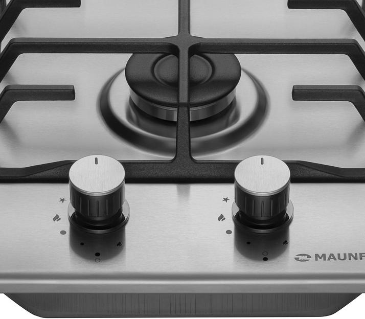 Газовая варочная поверхность Maunfeld EGHS.32.6CS/G нержавеющая сталь фото 6