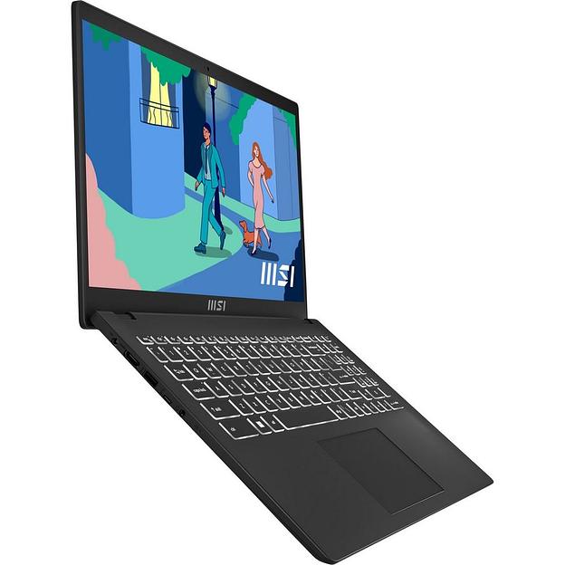Ноутбук MSI Modern 15 B7M-473XRU AMD Ryzen 5 7430U/16Gb/SSD1Tb/15.6"/IPS/FHD/1920x1080/60Hz/NoOS/Classic Black (9S7-15HK12-473) фото 6