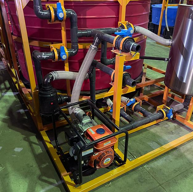 Мобильный растворный узел 10000 л (2х5000 л) фото 7