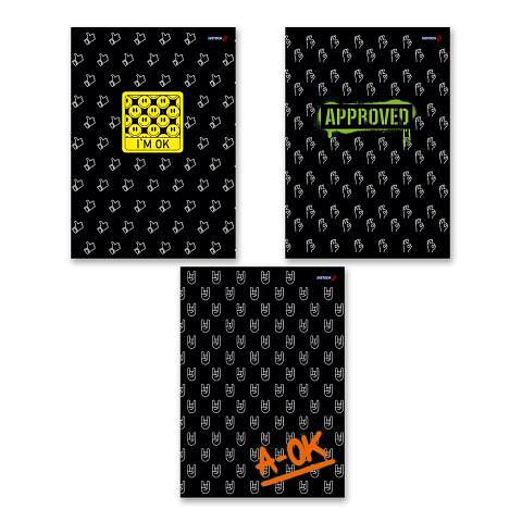 Тетрадь общая на скобе А4, 96 л., клетка, Всё тип-топ, 96ТСК4_8_2_1, SVETOCH фото 1