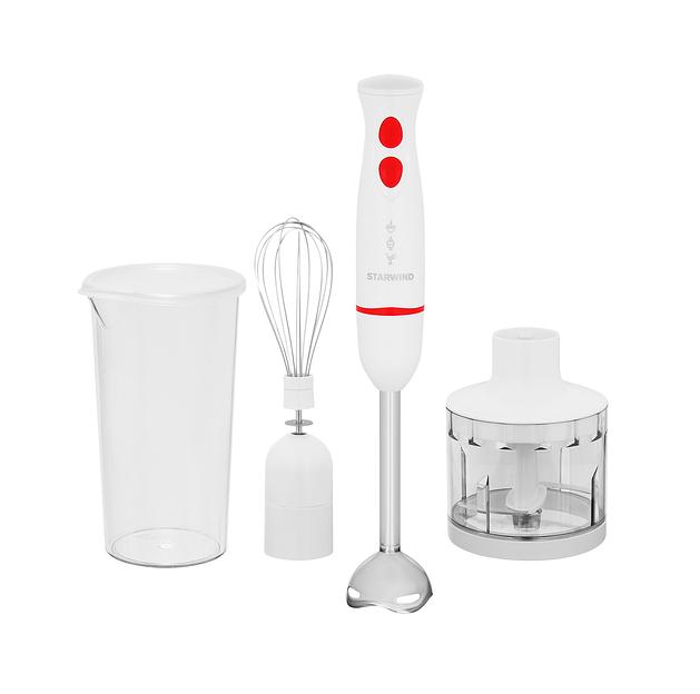 Блендер погружной Starwind SBP2242 500Вт белый/оранжевый фото 3
