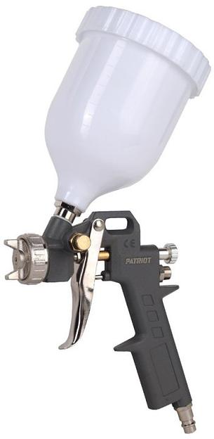Краскораспылитель Patriot LV 162А 400л/мин соп.:1.5мм бак:0.5л серый фото 1
