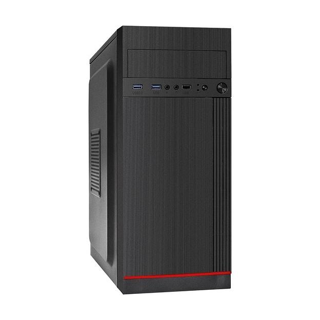 Exegate EX290178RUS Корпус Miditower ExeGate AA-442U2-AA350 (ATX, AA350 8 см, 1*USB+2*USB3.0, аудио, черный) фото 1