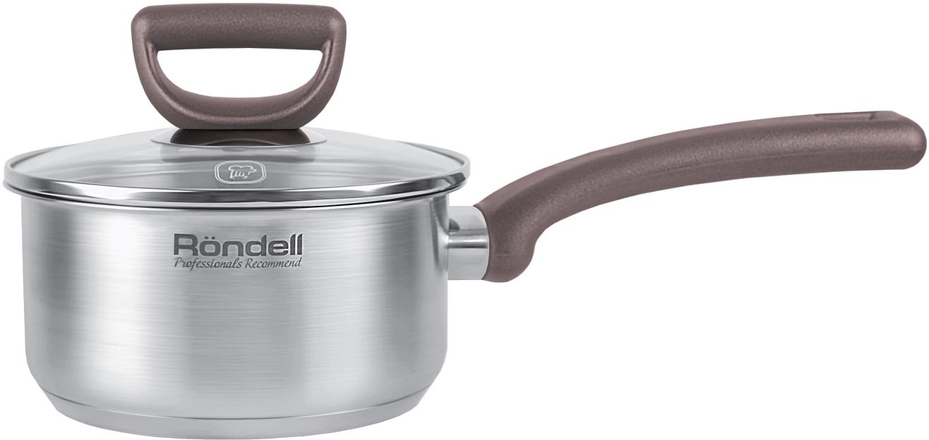 Ковш Rondell Fest RDS-1319 0.9л. d=14см (с крышкой) стальной фото 2