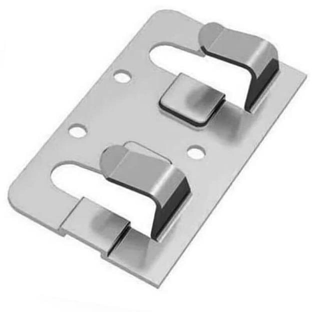 Кляммер стартовый для керамогранита оцинкованный 1,0 мм без покраски фото 1