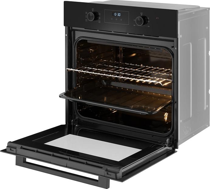 Духовой шкаф Электрический Weissgauff EOM 306 Edition черный фото 5