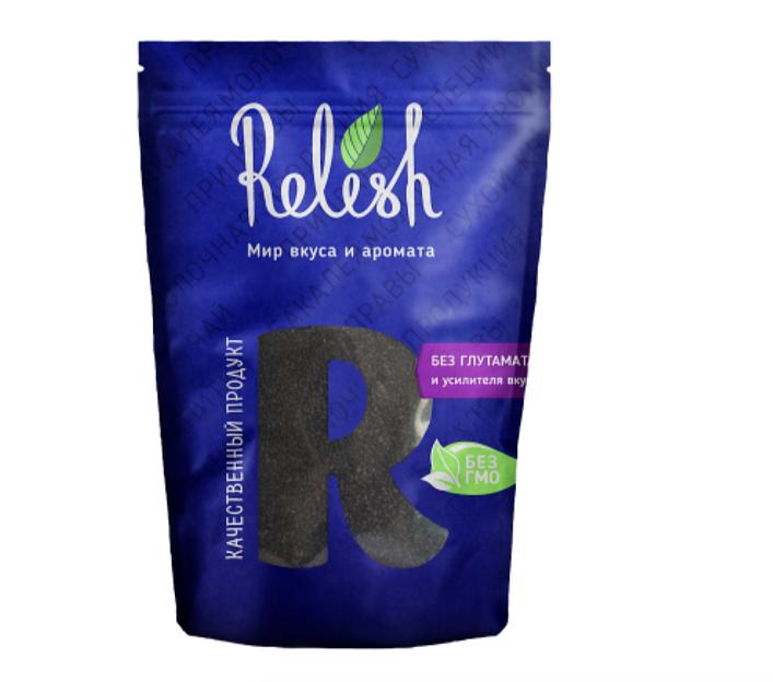  Приправа Кунжут черный, семена, Relish, 1 кг, опт фото 1