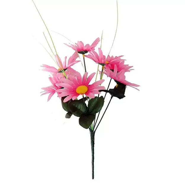 Букет с ромашками 7 голов 32см 343-655 фото 5