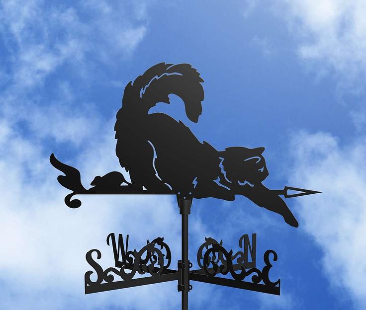 Флюгер «Ленивый кот» ОПТ фото 1