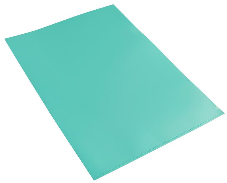 Папка-уголок Бюрократ Pastel -EPAST/GRN A4 пластик 0.18мм мятный фото 2