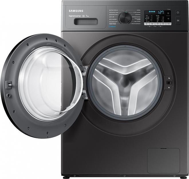 Стиральная машина Samsung WW70AG5S20CXLP класс: A загр.фронтальная макс.:7кг нержавеющая сталь фото 4