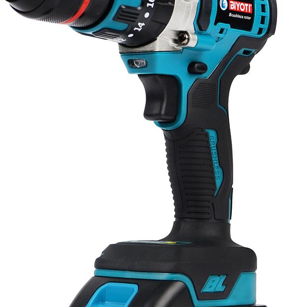 Шуруповерт бесщеточный BIYOTI 20В ударный с рукояткой BYT-CED05 фото 9