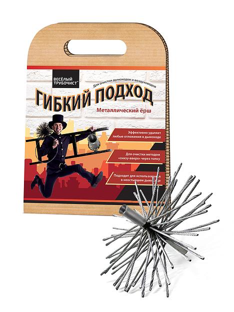 Ёрш металлический с резьбой D115, «Гибкий подход», опт фото 1