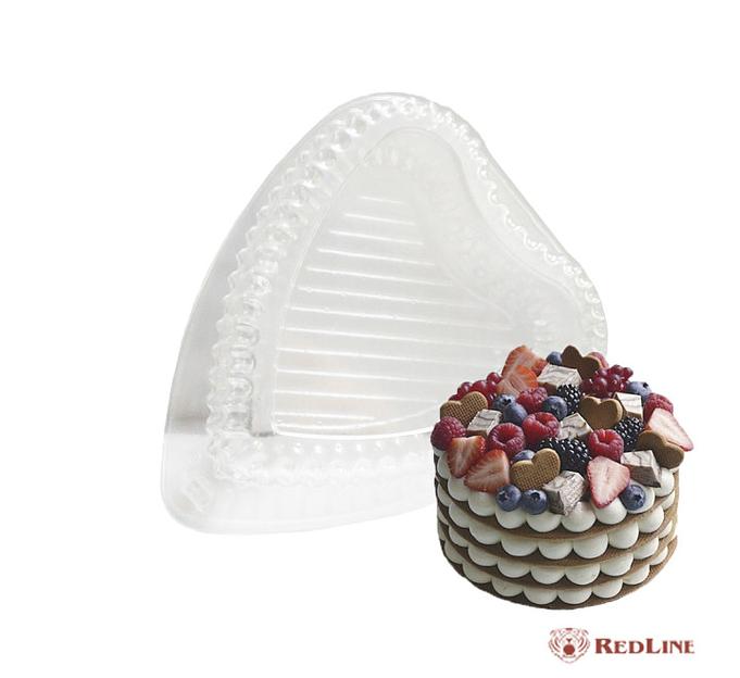 Коррекс с несъёмной крышкой RedLine «Сердце» прозрачный, 340 г ОПТ фото 2