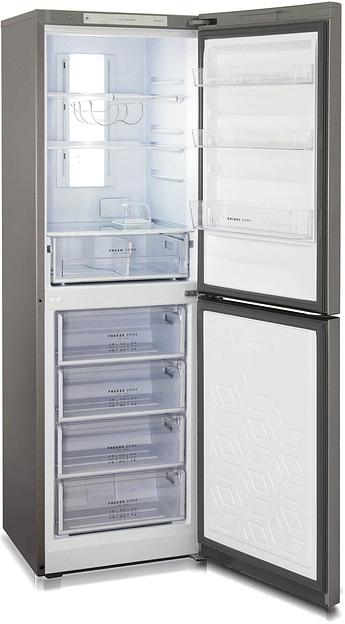 Холодильник Бирюса Б-I940NF 2-хкамерн. нержавеющая сталь фото 5