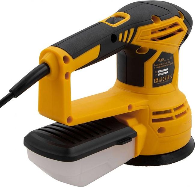 Машина шлифовальная орбитальная OS-125, 450 Вт, 6000-12000 об/мин// Denzel фото 2