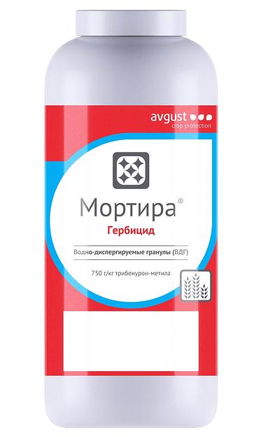 Мортира, ВДГ — гербицид, против однолетних двудольных сорняков и бодяка полевого ОПТ фото 1