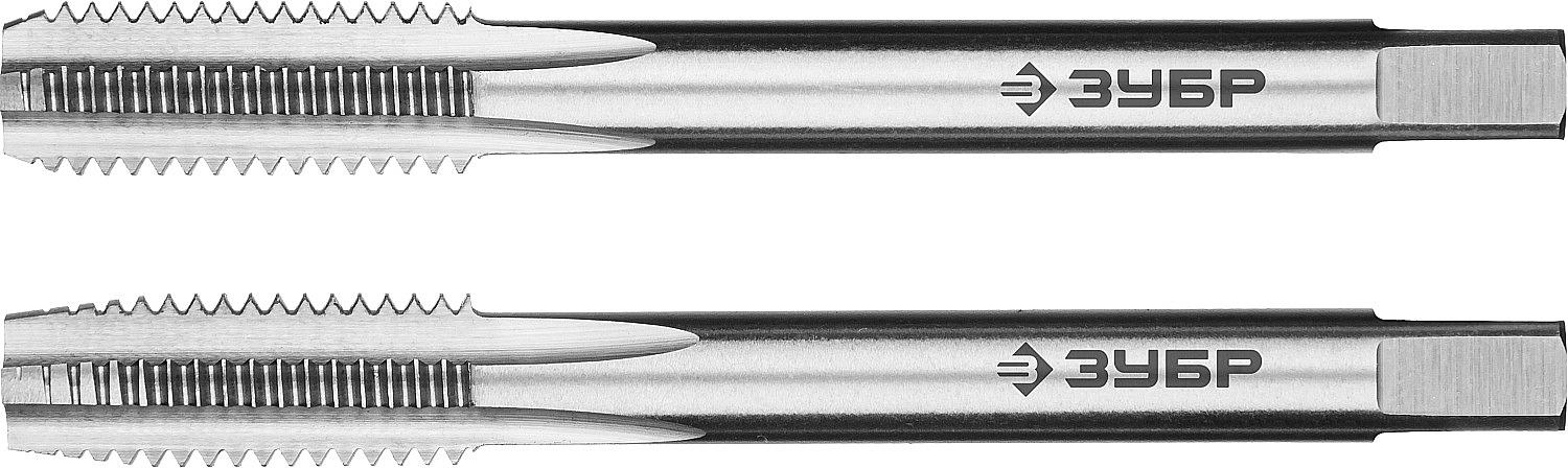 ЗУБР М8 x 1.25 мм, сталь Р6М5, комплект машинно-ручных метчиков, Профессионал (4-28007-08-1.25-H2) фото 1