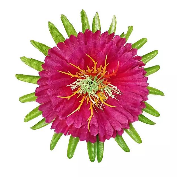 Головка астры Франко с листом 3сл 16см 375-л067-187-177К-172-031з 1/35 фото 1