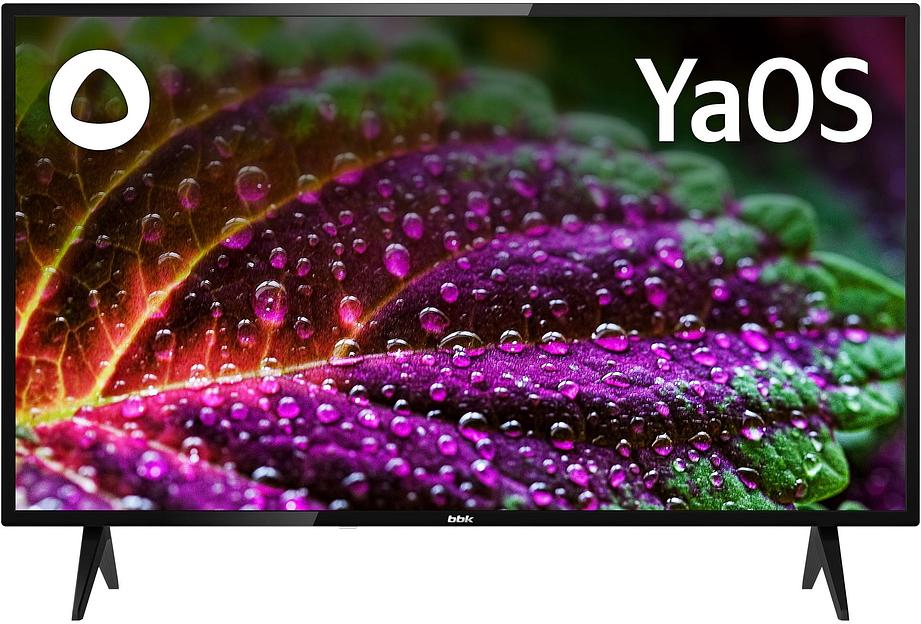 Телевизор LED BBK 40" 40LEX-7249/FTS2C (B) YaOS черный FULL HD 60Hz DVB-T2 DVB-C DVB-S2 USB WiFi Smart TV (RUS) фото 1