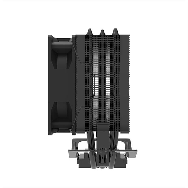 Кулер ZALMAN CNPS4X BLACK V2, 92mm FAN, 3 HEAT PIPES, 4-PIN PWM, 800-2000 RPM, 29DBA, HYDRO BEARING, LGA1700/1200/115x, AM5/AM4/AM3, screw type installation фото 7