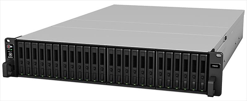 Система хранения данных Synology FlashStation (Rack 2U) 2x8C2,1GhzCPU/32Gb upto 512/no HDD upto 24 SAS SSD upto 72 (2xRX2417sas or 2xRX1217sas)/2xUSB3.0/2x10GE(RJ-45)+2x1GE)/2xExpSlot/iSCSI/2xIPcam(upto128)/2xRPS/no rail/5YW (FS6400) фото 5