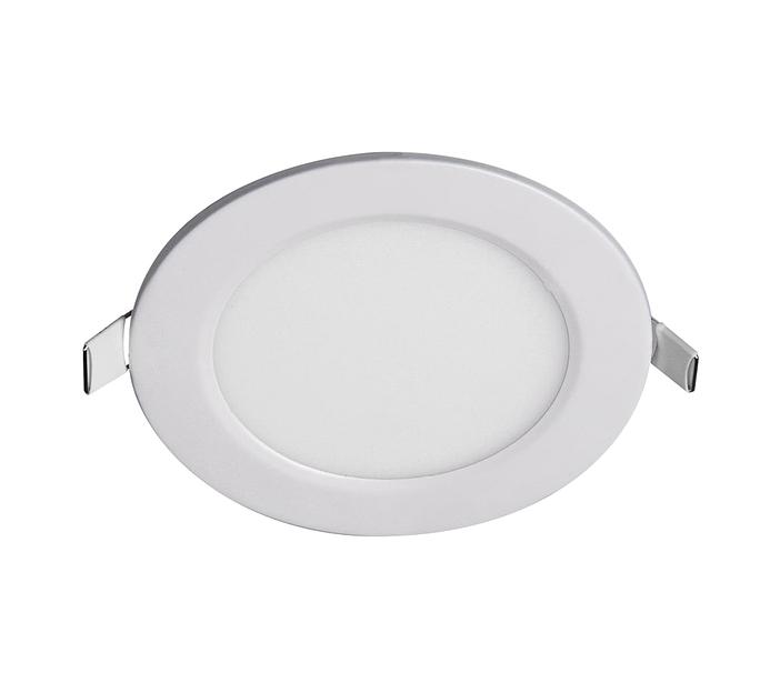 Светильник светодиодный ДВО-6w 4000K 400 Лм IP40 WH d120мм встраиваемый круг JazzWay 5008465A фото 1