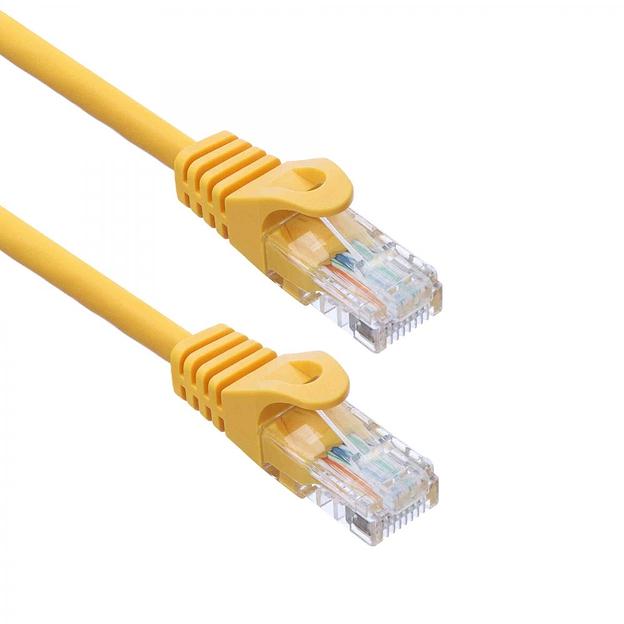 Кабель ACD Патч-корд ACD-LPU5E-50Y |ACD-LPU5E-50Y| Cat5e UTP 24AWG 4Pair, 7/0.18мм CCA Желтый, 5.0м, (741623) фото 2
