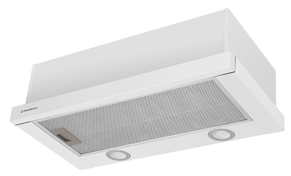 Вытяжка встраиваемая Maunfeld VS Light 60 белый управление: кулисные переключатели (1 мотор) фото 1