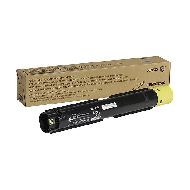 Тонер-картридж повышенной емкости Xerox 106R03746 (жёлтый) фото 1