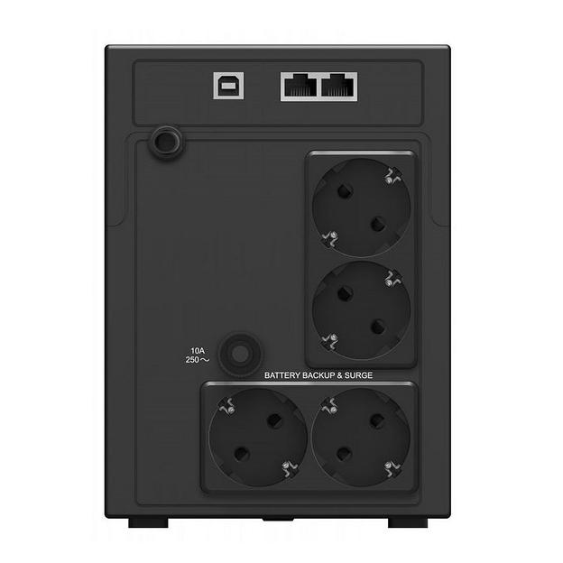 Источник бесперебойного питания Ippon Smart Power Pro II Euro 2200 1200Вт 2200ВА черный фото 2