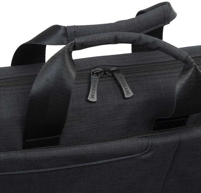 Сумка для ноутбука 17.3" Riva 8355 черный полиэстер фото 8