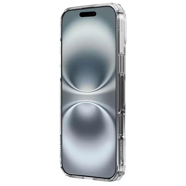 Чехол Nature TPU Pro Magnetic Case, White, (AP iP16 Plus) фото 5