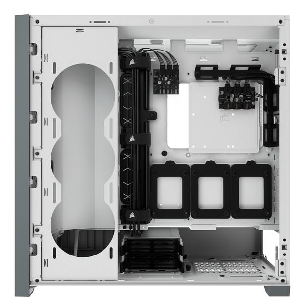 ICUE 5000X RGB CC-9011233-WW Mid-Tower, white, Tempered Glass (650393) фото 7